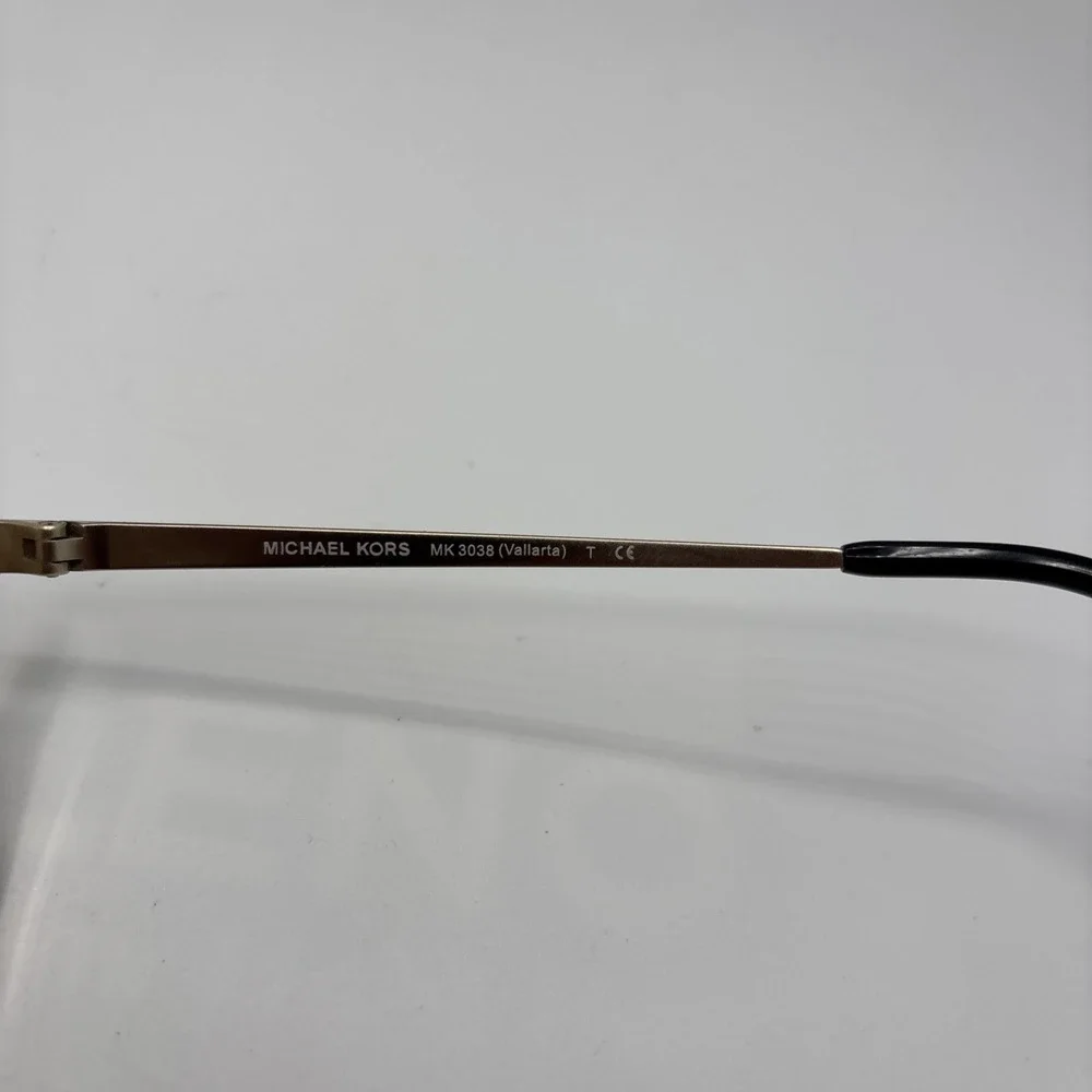 Michael Kors MK 3038 (Vallarta) 1203 Gold/Blk 54-17-140mm Eyeglasses Frame #D140